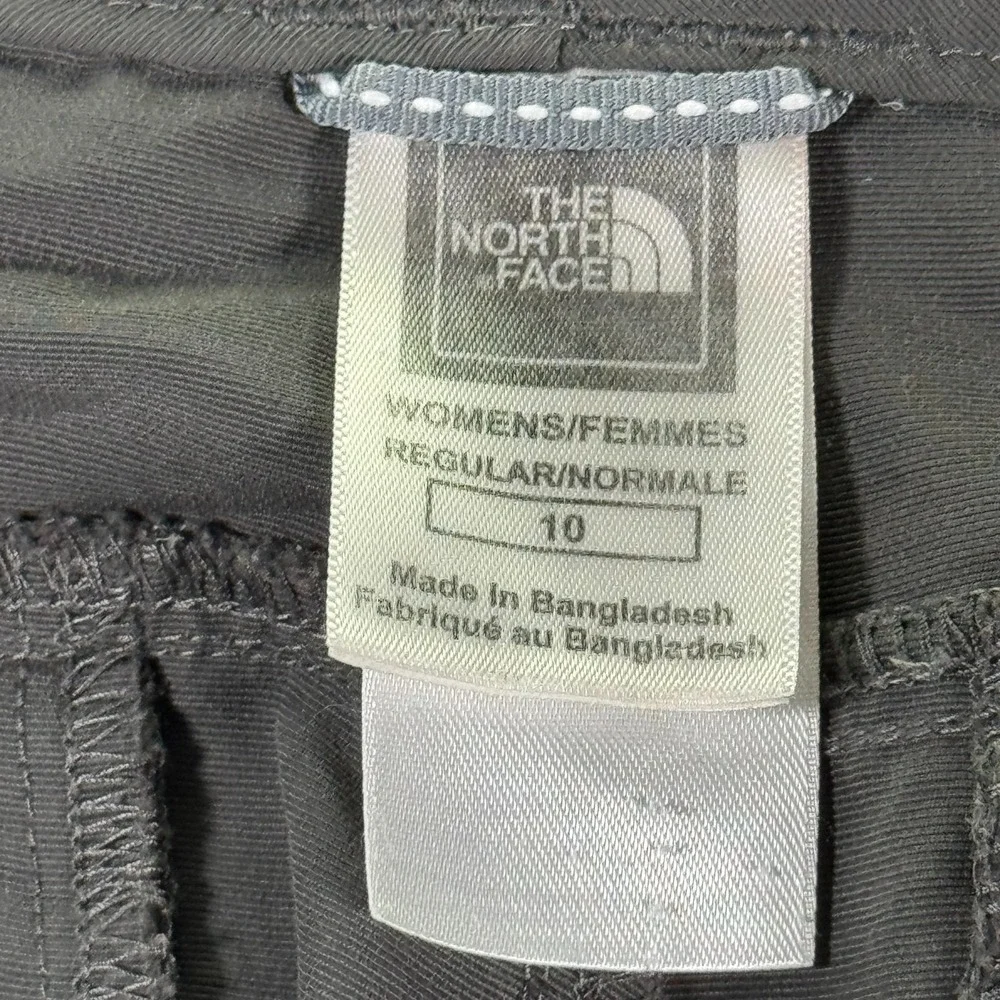 The North Face Paramount Convertible Cargo Pants Womens 10 Regular Gray‎ Nylon